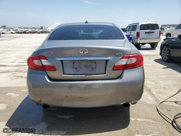 2012 Infiniti M37 with VIN JN1BY1AP4CM332476, listed as a Copart auction lot 61488314 with 249,252 mi miles and Clean Title. Bid and sale history available at carsss.com. Image 6.
