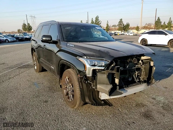 2023 Toyota Sequoia SR5 with VIN 7SVAAABA3PX015693, listed as a Copart auction lot 41651685 with 11,626 mi miles and Salvage Title. Bid and sale history available at carsss.com. Image 11.