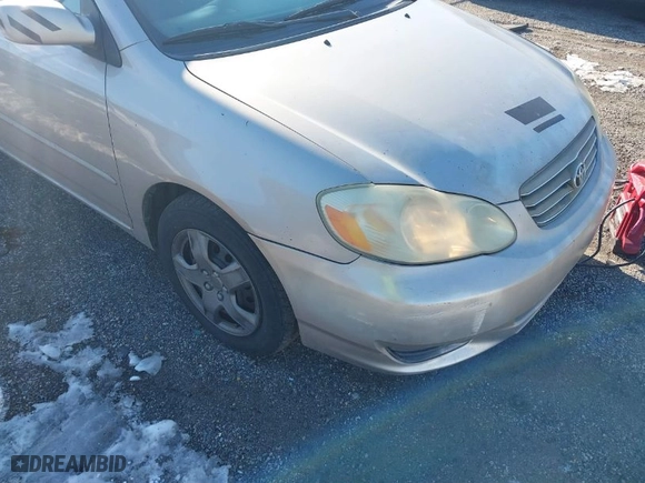 2003 Toyota Corolla CE with VIN 1NXBR32E03Z182526, listed as a IAAI auction lot 41349736 with NaN miles. Bid and sale history available at carsss.com. Image 6.
