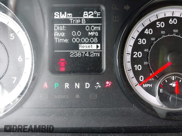 2020 Ram 1500 Classic Tradesman with VIN 3C6RR6KT5LG219244, listed as a IAAI auction lot 41471375 with 23,874 mi miles. Bid and sale history available at carsss.com. Image 15.