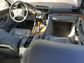 2001 BMW 7 Series 740iL with VIN WBAGH83451DP22611, listed as a Copart auction lot 81555074 with 217,717 mi miles and Salvage Title. Bid and sale history available at carsss.com. Image 8.