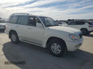 2002 Lexus LX 470 z VIN JTJHT00W623514108, wystawiony jako Copart lot #88704265 z przebiegiem Nie podano mil oraz Tytuł czysty. Historia ofert i sprzedaży dostępna na DreamBid. Obrazek 4.