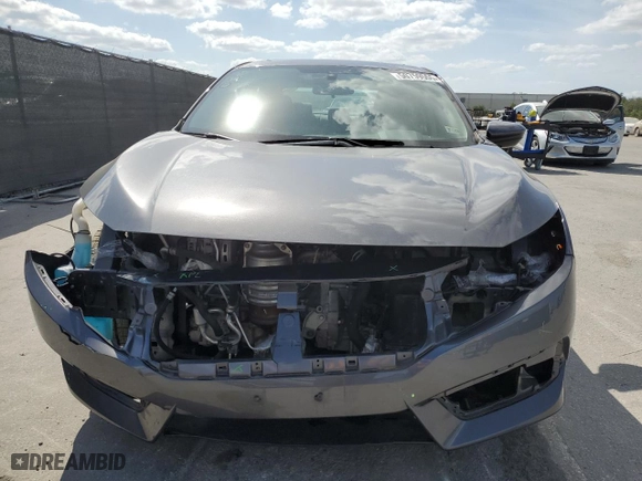 2018 Honda Civic Sedan EX with VIN 2HGFC2F75JH547653, listed as a Copart auction lot 50759555 with 48,536 mi miles and Salvage Title. Bid and sale history available at carsss.com. Image 5.