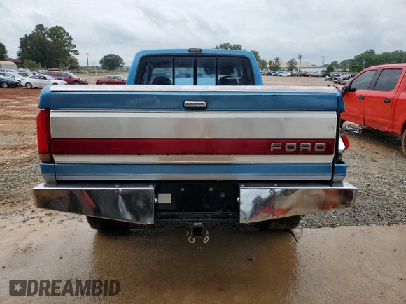 1993 Ford F-150 with VIN 1FTEX14N2PKA32847, listed as a Copart auction lot 72516814 with 199,435 mi miles and Salvage Title. Bid and sale history available at carsss.com. Image 6.