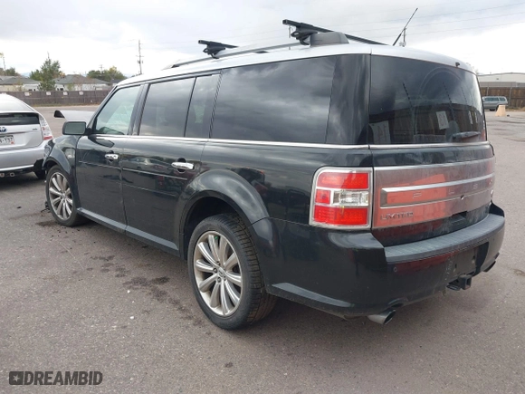 2013 Ford Flex Limited w/EcoBoost with VIN 2FMHK6DT6DBD18919, listed as a IAAI auction lot 40777566 with 166,688 mi miles. Bid and sale history available at carsss.com. Image 3.