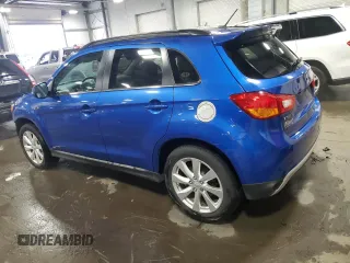 2015 Mitsubishi Outlander Sport 2.4 GT with VIN 4A4AR4AW9FE033894, listed as a Copart auction lot 87880505 with 73,760 mi miles and Salvage Title. Bid and sale history available at carsss.com. Image 2.