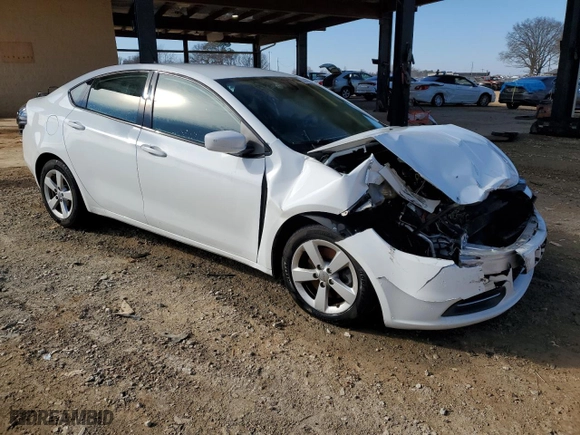 2016 Dodge Dart SXT with VIN 1C3CDFBB5GD506160, listed as a Copart auction lot 88818995 with 148,499 mi miles and Salvage Title. Bid and sale history available at carsss.com. Image 4.