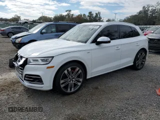 2018 Audi SQ5 Prestige with VIN WA1C4AFY9J2087353, listed as a Copart auction lot 87603615 with 72,695 mi miles and Salvage Title. Bid and sale history available at DreamBid. Image 1.