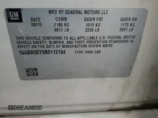 2011 Cadillac CTS с VIN 1G6DA5EY5B0112194, выставлен на аукционе Copart как лот 52448745 с пробегом 116 922 миль миль и Списание • Salvage title. История ставок и продаж доступна на DreamBid. Изображение 14.