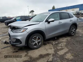 2024 Honda HR-V EX-L z VIN 3CZRZ2H79RM711744, wystawiony jako Copart lot #55911985 z przebiegiem 8 261 mil mil oraz Szkoda całkowita • Salvage title. Historia ofert i sprzedaży dostępna na DreamBid. Obrazek 1.