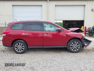 2016 Nissan Pathfinder SV with VIN 5N1AR2MM2GC629654, listed as a IAAI auction lot 42170119 with 121,000 mi miles and . Bid and sale history available at DreamBid. Image 13.