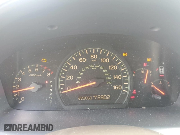 2003 Honda Accord LX with VIN 1HGCM56343A127981, listed as a Copart auction lot 63440625 with 223,060 mi miles and Salvage title. Bid and sale history available at DreamBid. Image 9.