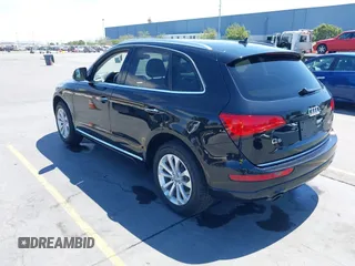 2015 Audi Q5 Premium Plus with VIN WA1LFAFPXFA093368, listed as a IAAI auction lot 42862170 with 160,810 mi miles and . Bid and sale history available at DreamBid. Image 3.