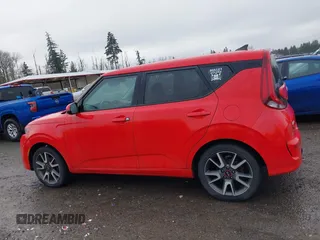 2021 Kia Soul GT-Line with VIN KNDJ63AU3M7129790, listed as a IAAI auction lot 41583031 with 56,100 mi miles and . Bid and sale history available at DreamBid. Image 14.