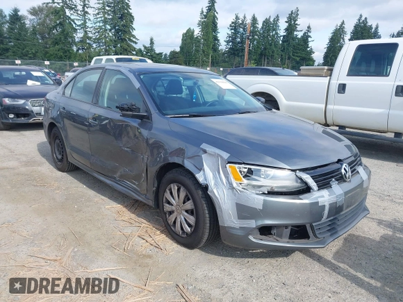 2013 Volkswagen Jetta S z VIN 3VW1K7AJ5DM242345, wystawiony jako IAAI lot #42598698 z przebiegiem 169 870 mil mil oraz . Historia ofert i sprzedaży dostępna na DreamBid. Obrazek 1.
