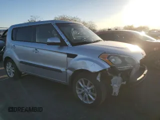 2013 Kia Soul + with VIN KNDJT2A68D7484877, listed as a Copart auction lot 44431755 with 169,012 mi miles and Salvage Title. Bid and sale history available at DreamBid. Image 4.