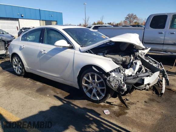 2016 Buick Regal GS with VIN 2G4GV5GX0G9109652, listed as a Copart auction lot 77699124 with 129,264 mi miles and Clean Title. Bid and sale history available at DreamBid. Image 4.