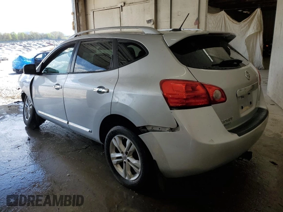 2015 Nissan Rogue S with VIN JN8AS5MV7FW760843, listed as a Copart auction lot 51787475 with 160,420 mi miles and Salvage Title. Bid and sale history available at DreamBid. Image 2.