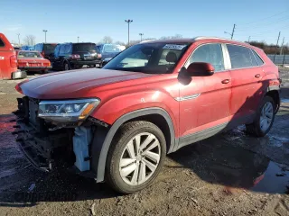 2021 Volkswagen Atlas SE z VIN 1V2JE2CAXMC241234, wystawiony jako Copart lot #42226525 z przebiegiem 61 218 mil mil oraz Szkoda całkowita • Salvage title. Historia ofert i sprzedaży dostępna na DreamBid. Obrazek 1.