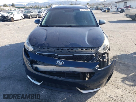 2017 Kia Niro LX with VIN KNDCB3LC9H5062395, listed as a Copart auction lot 51184255 with 128,700 mi miles and Salvage Title. Bid and sale history available at carsss.com. Image 5.