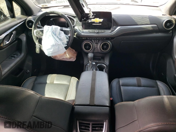 2023 Chevrolet Blazer Premier с VIN 3GNKBLRS0PS100294, выставлен на аукционе Copart как лот 53271905 с пробегом 33 377 миль миль и Списание • Salvage title. История ставок и продаж доступна на DreamBid. Изображение 8.