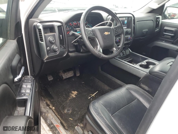 2018 Chevrolet Silverado 1500 LT with VIN 3GCUKREC6JG190645, listed as a Copart auction lot 89153675 with 123,913 mi miles and Salvage Title. Bid and sale history available at carsss.com. Image 8.