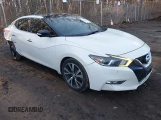 2016 Nissan Maxima 3.5 SV with VIN 1N4AA6AP9GC422606, listed as a IAAI auction lot 41546525 with 126,862 mi miles. Bid and sale history available at carsss.com. Image 1.