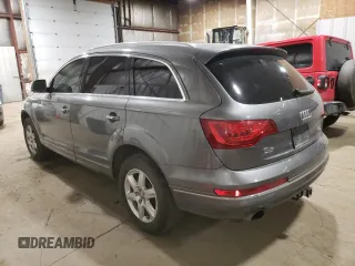 2015 Audi Q7 Premium Plus with VIN WA1LGAFEXFD028840, listed as a Copart auction lot 62537525 with 118,873 mi miles and Clean title. Bid and sale history available at DreamBid. Image 2.
