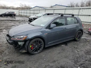 2018 Volkswagen Golf GTI S with VIN 3VW547AU7JM297901, listed as a Copart auction lot 47514295 with 160,306 mi miles and Salvage Title. Bid and sale history available at carsss.com. Image 1.