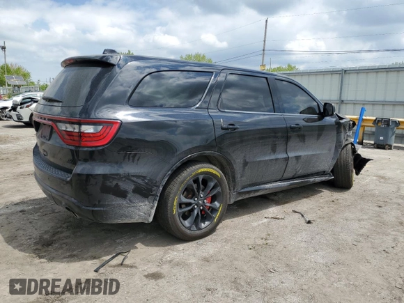 2020 Dodge Durango R/T with VIN 1C4SDJCT9LC212830, listed as a Copart auction lot 56677395 with 95,958 mi miles and Salvage title. Bid and sale history available at DreamBid. Image 3.