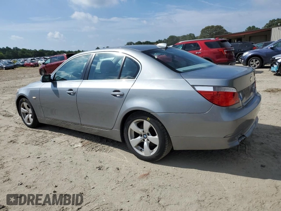 2005 BMW 5 Series 530i with VIN WBANA73555CR60078, listed as a Copart auction lot 61430145 with 87,725 mi miles and Clean title. Bid and sale history available at DreamBid. Image 2.