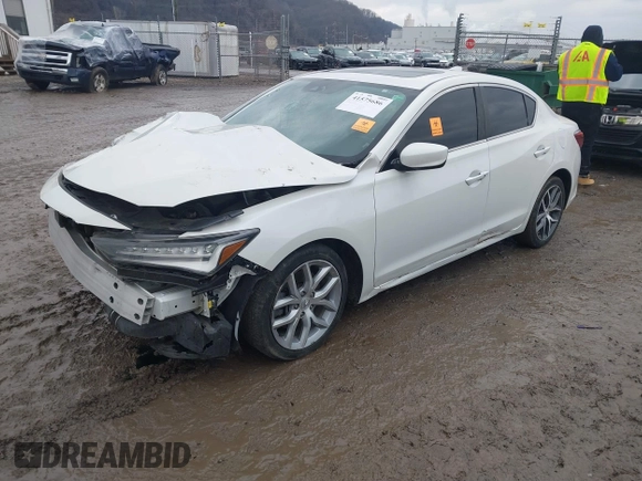 2020 Acura ILX w/Premium Pkg with VIN 19UDE2F73LA002652, listed as a IAAI auction lot 41575686 with 94,172 mi miles. Bid and sale history available at carsss.com. Image 2.