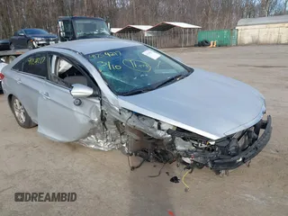 2013 Hyundai Sonata GLS with VIN 5NPEB4AC7DH629621, listed as a IAAI auction lot 41754217 with 87,862 mi miles and . Bid and sale history available at carsss.com. Image 1.