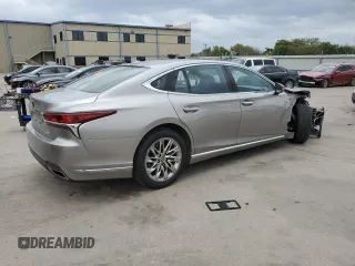 2019 Lexus LS with VIN JTHB51FF5K5008255, listed as a Copart auction lot 78993104 with 49,389 mi miles and Salvage Title. Bid and sale history available at carsss.com. Image 3.