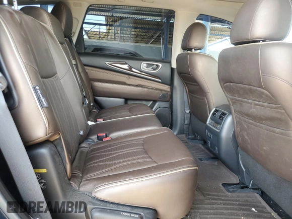 2019 Infiniti QX60 Pure z VIN 5N1DL0MM2KC561741, wystawiony jako Copart lot #53581405 z przebiegiem 80 366 mil mil oraz Szkoda całkowita • Salvage title. Historia ofert i sprzedaży dostępna na DreamBid. Obrazek 11.