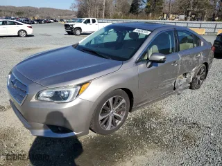 2015 Subaru Legacy 2.5i Limited with VIN 4S3BNAN66F3052804, listed as a Copart auction lot 49838245 with 54,859 mi miles and Salvage Title. Bid and sale history available at carsss.com. Image 1.
