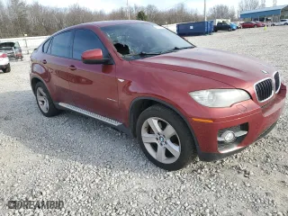 2010 BMW X6 xDrive35i with VIN 5UXFG4C50AL226655, listed as a Copart auction lot 47475925 with 0 mi miles and Salvage Title. Bid and sale history available at carsss.com. Image 4.