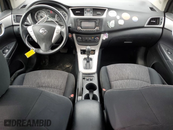 2015 Nissan Sentra S with VIN 3N1AB7AP8FY347998, listed as a Copart auction lot 51279745 with 68,149 mi miles and Salvage Title. Bid and sale history available at carsss.com. Image 8.
