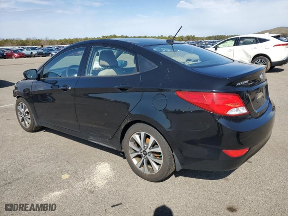 2016 Hyundai Accent SE with VIN KMHCU4AE6GU164600, listed as a Copart auction lot 50411105 with 132,091 mi miles and Salvage Title. Bid and sale history available at carsss.com. Image 2.