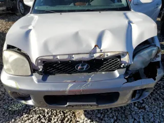 2002 Hyundai Santa Fe GLS with VIN KM8SC73D92U238329, listed as a Copart auction lot 85216264 with 107,371 mi miles and Salvage Title. Bid and sale history available at carsss.com. Image 12.