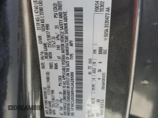 2017 Ford Escape SE with VIN 1FMCU0G95HUA28589, listed as a Copart auction lot 48120545 with 199,424 mi miles and Salvage Title. Bid and sale history available at carsss.com. Image 14.