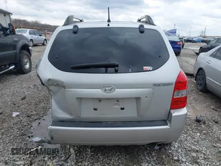 2006 Hyundai Tucson GL with VIN KM8JM12B56U480904, listed as a IAAI auction lot 41844087 with 216,322 mi miles. Bid and sale history available at carsss.com. Image 15.