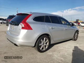 2017 Volvo V60 Premier with VIN YV140MEK9H1372844, listed as a Copart auction lot 44584685 with 131,025 mi miles and Salvage Title. Bid and sale history available at carsss.com. Image 3.