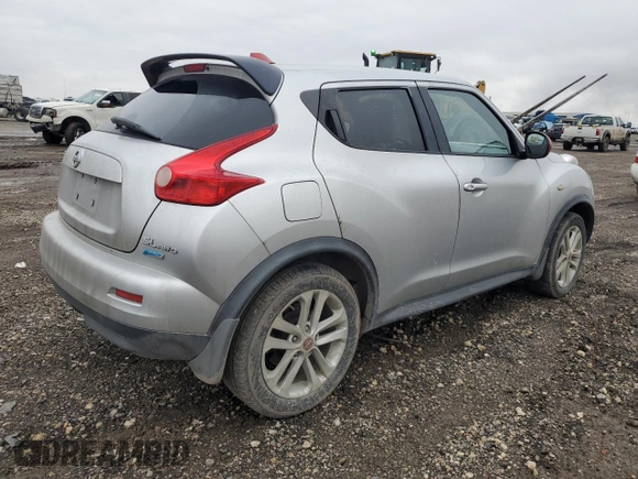 2013 Nissan Juke Nismo with VIN JN8AF5MV2DT209058, listed as a Copart auction lot 42534865 with 118,589 mi miles and Salvage Title. Bid and sale history available at DreamBid. Image 3.