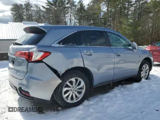 2016 Acura RDX Tech Pkg with VIN 5J8TB4H55GL017434, listed as a Copart auction lot 43699895 with 89,954 mi miles and Salvage Title. Bid and sale history available at carsss.com. Image 3.