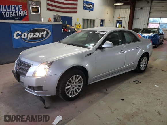 2010 Cadillac CTS Sedan with VIN 1G6DC5EG8A0149515, listed as a Copart auction lot 48937245 with 118,002 mi miles and Salvage Title. Bid and sale history available at carsss.com. Image 1.