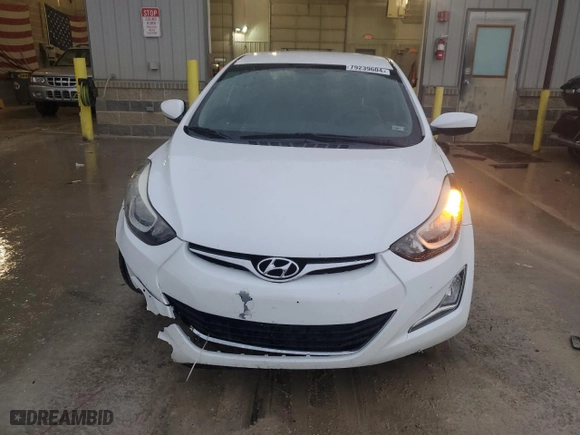 2015 Hyundai Elantra SE with VIN 5NPDH4AEXFH632687, listed as a Copart auction lot 79239604 with 128,915 mi miles and Salvage Title. Bid and sale history available at carsss.com. Image 5.