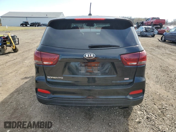 2020 Kia Sorento LX with VIN 5XYPG4A34LG649292, listed as a Copart auction lot 49782565 with 102,570 mi miles and Salvage Title. Bid and sale history available at DreamBid. Image 6.