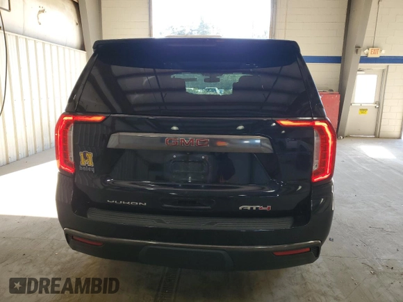 2021 GMC Yukon AT4 with VIN 1GKS2CKD7MR418968, listed as a Copart auction lot 82445284 with 73,660 mi miles and Salvage Title. Bid and sale history available at carsss.com. Image 6.
