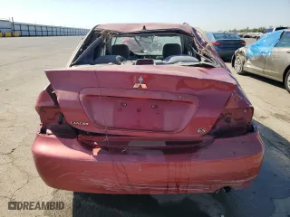 2005 Mitsubishi Lancer ES with VIN JA3AJ26E55U047605, listed as a Copart auction lot 70460694 with 177,066 mi miles and Salvage Title. Bid and sale history available at carsss.com. Image 6.